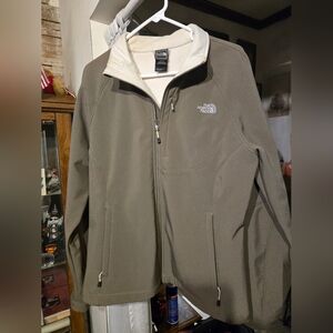 The North Face Khaki Full-Zip Jacket